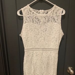 White Lace Dress